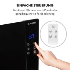Lindholm Konvektionsheizgerät Thermostat Timer 2000W -Klarstein 10035363 de 0007 logo