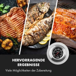 Sauenland Pro XL Spanferkelgrill Drehspieß 15W 4 Rollen Edelstahl -Klarstein 10035373 de 0007 logo