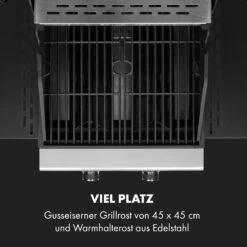Valdosta 2.0 Gasgrill 2x3,6kW Brenner Edelstahl -Klarstein 10035413 de 0003 logo