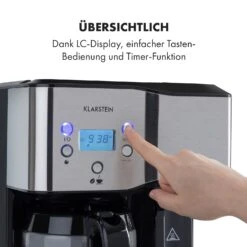 Caldetto Kaffeemaschine 1900W Heißwasserspender 11 Caldetto Kaffeemaschine 1900W Heißwasserspender -Klarstein 10035476 de 0004 logo