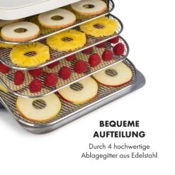 Tutti Frutti Dörrautomat 400W 35-80°C 8 Liter -Klarstein 10035481 de 0006 logo