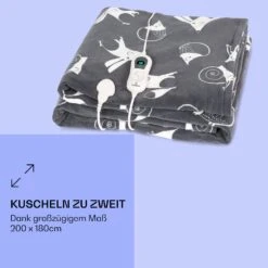 Dr. Watson XXL Heizdecke 3 Stufen Waschbar 200x180cm Coral Fleece 9 Dr. Watson XXL Heizdecke 3 Stufen Waschbar 200x180cm Coral Fleece -Klarstein 10035503 de 0005 logo