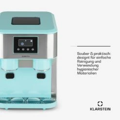 Eiszeit Crush Eiswürfelmaschine 2 Größen Crushed Ice -Klarstein 10035509 de 0005 usp