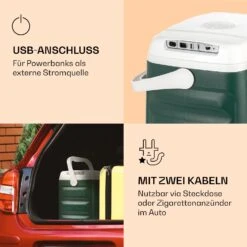 BeerBelly 29 Elektrische Kühlbox Kühl-& Warmhaltefunktion USB-Port ECO-Modus -Klarstein 10035549 de 0003 logo