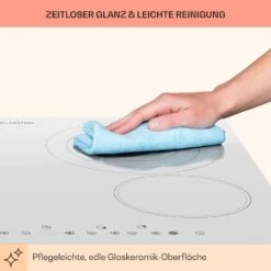 Virtuosa 4 Einbaukochfeld 4 Zonen 6500W Glaskeramik -Klarstein 10035552 de 0008 usp