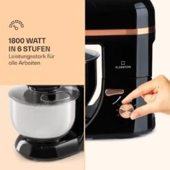 Lucia Elegance Küchenmaschine Mixer Fleischwolf 2000W BPA-frei 10 Lucia Elegance Küchenmaschine Mixer Fleischwolf 2000W BPA-frei -Klarstein 10035639 de 0003 logo