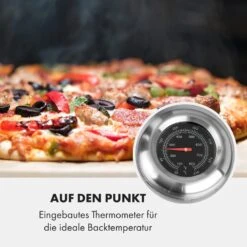 Pizzaiolo Neo Gas-Pizzaofen Inkl. Pizzastein Thermometer Edelstahl 14 Pizzaiolo Neo Gas-Pizzaofen Inkl. Pizzastein Thermometer Edelstahl -Klarstein 10035708 de 0005 logo
