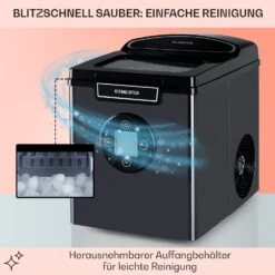 Icemeister 2G Eiswürfelmaschine 12kg/24h LC-Display Edelstahl 11 Icemeister 2G Eiswürfelmaschine 12kg/24h LC-Display Edelstahl -Klarstein 10035712 de 0005 usp