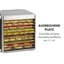 Captain Jerky 110 Dörrautomat 1000W 30-90 °C 24h-Timer Edelstahl 12 Captain Jerky 110 Dörrautomat 1000W 30-90 °C 24h-Timer Edelstahl -Klarstein 10035735 de 0004 logo