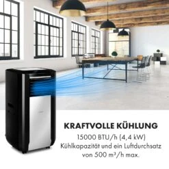 Max Breeze Smart Mobile Klimaanlage 15000 BTU/h (4,4 KW) EEC A -Klarstein 10035742 de 0003 logo