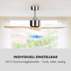 Santa Elena Deckenventilator 52" 9.060m³/h 3 Echtholzflügel 12 Santa Elena Deckenventilator 52" 9.060m³/h 3 Echtholzflügel -Klarstein 10035789 de 0005 logo