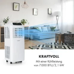 Pure Blizzard Smart 7k Mobile Klimaanlage 7000 BTU/2,1 KW EEC A Fernbedienung Weiß -Klarstein 10035805 de 0004 logo