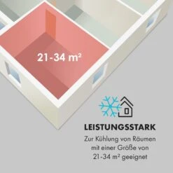 Pure Blizzard Smart 7k Mobile Klimaanlage 7000 BTU/2,1 KW EEC A Fernbedienung Weiß -Klarstein 10035805 de 0005 logo