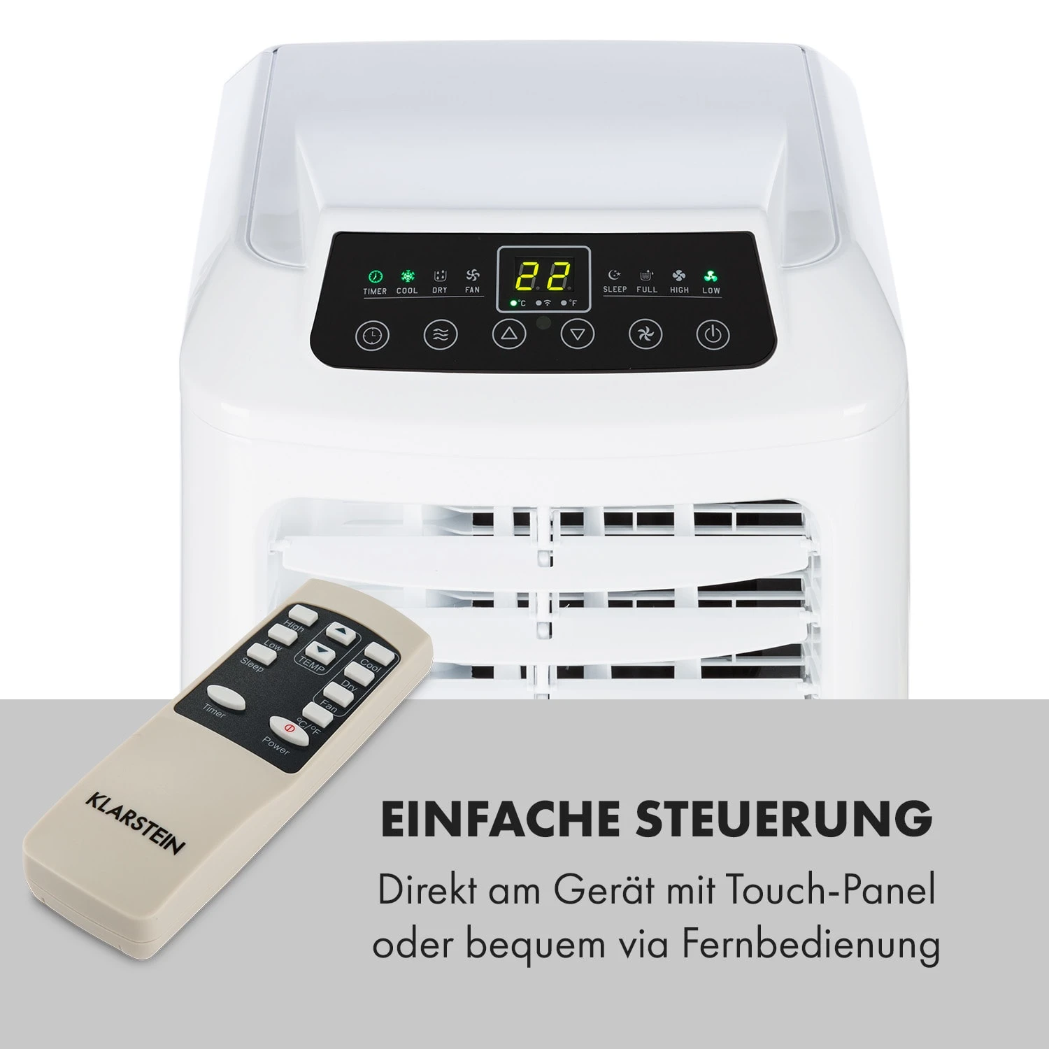 Pure Blizzard Smart 9k Mobile Klimaanlage 9000BTU/2,6kW Fernbedienung 6 Pure Blizzard Smart 9k Mobile Klimaanlage 9000BTU/2,6kW Fernbedienung – Bild 6