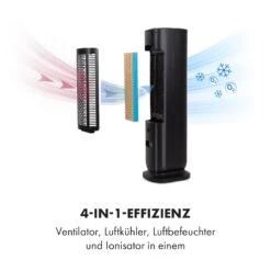 Polar Tower Smart Ventilator Luftkühler 7L 85W Fernbedienung Eispack 16 Polar Tower Smart Ventilator Luftkühler 7L 85W Fernbedienung Eispack -Klarstein 10035831 de 0007 logo
