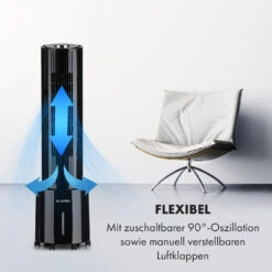 Waterfall Luftkühler 45 W 4 Liter 2 Kühlakkus Mobil -Klarstein 10035834 de 0005 logo