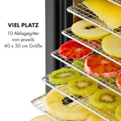 Mega Jerky Dörrautomat 650W 50-80°C LC-Touch-Display Timer 12 Mega Jerky Dörrautomat 650W 50-80°C LC-Touch-Display Timer -Klarstein 10035853 de 0005 logo