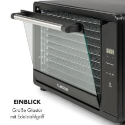 Mega Jerky Dörrautomat 650W 50-80°C LC-Touch-Display Timer 14 Mega Jerky Dörrautomat 650W 50-80°C LC-Touch-Display Timer -Klarstein 10035853 de 0007 logo