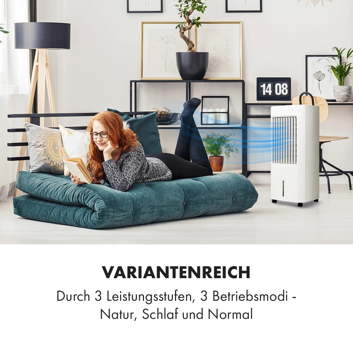 Iceberg Pure Luftkühler Luftdurchsatz: 283 M³/h 65 W Tank: 5 Liter 3 Iceberg Pure Luftkühler Luftdurchsatz: 283 M³/h 65 W Tank: 5 Liter – Bild 3