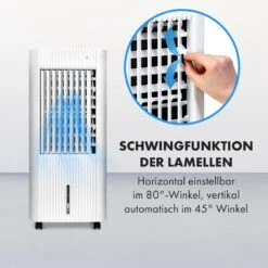 Iceberg Pure Luftkühler Luftdurchsatz: 283 M³/h 65 W Tank: 5 Liter 17 Iceberg Pure Luftkühler Luftdurchsatz: 283 M³/h 65 W Tank: 5 Liter -Klarstein 10035856 de 0007 logo