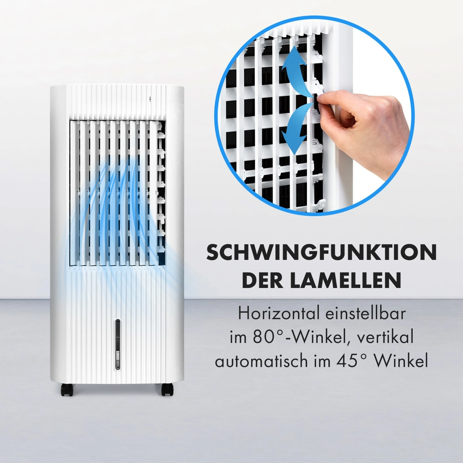 Iceberg Pure Luftkühler Luftdurchsatz: 283 M³/h 65 W Tank: 5 Liter 7 Iceberg Pure Luftkühler Luftdurchsatz: 283 M³/h 65 W Tank: 5 Liter – Bild 7