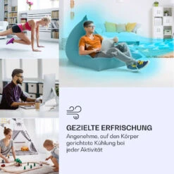 IceWind Max 3-in-1 Luftkühler 330 M³/h 60W 6 Ltr Timer Fernbedienung 10 IceWind Max 3-in-1 Luftkühler 330 M³/h 60W 6 Ltr Timer Fernbedienung -Klarstein 10036068 de 0003 logo