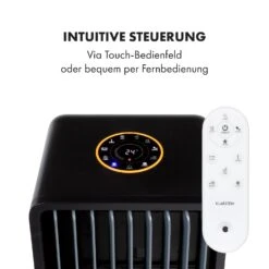 Maxflow Smart 3-in-1 Luftkühler 5L WiFi Fernbedienung 2x Eispack 17 Maxflow Smart 3-in-1 Luftkühler 5L WiFi Fernbedienung 2x Eispack -Klarstein 10036092 de 0006 logo