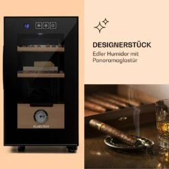 El Presidente 23 Humidor 45 W Touch Buchenholz 23L LED 10 El Presidente 23 Humidor 45 W Touch Buchenholz 23L LED -Klarstein 10036106 de 0003 logo