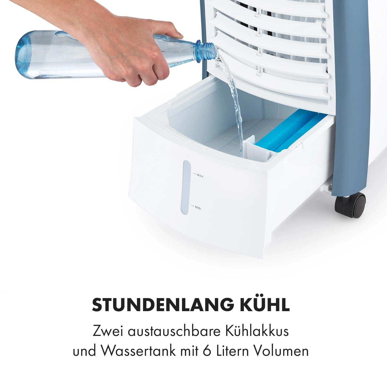 Maxfresh Ocean Ventilator Luftkühler 6L 65W Fernbedienung 2x Eispack 5 Maxfresh Ocean Ventilator Luftkühler 6L 65W Fernbedienung 2x Eispack – Bild 5
