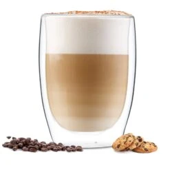 Jesolo Doppelwandige Thermogläser 350 Ml Handgemacht Borosilikatglas -Klarstein 10036363 yy 0004 logo