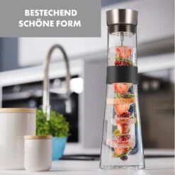Sile Karaffe 1,6 Liter Borosilikatglas Fruchtspieß Mit Stopper 9 Sile Karaffe 1,6 Liter Borosilikatglas Fruchtspieß Mit Stopper -Klarstein 10036369 de 0003 logo