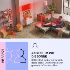Wonderwall Air Art Smart Infrarotheizung Wald 60x60cm 350W -Klarstein 10037820 de 0003 logo