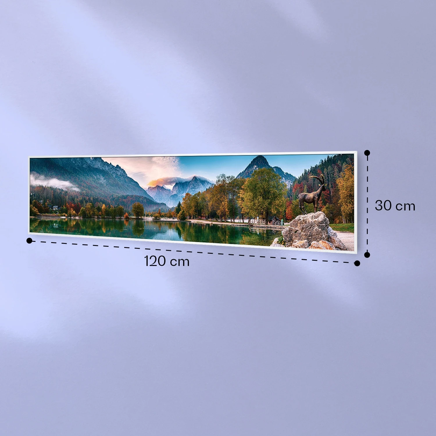 Wonderwall Air Art Smart Infrarotheizung See 120x30cm 350W 7 Wonderwall Air Art Smart Infrarotheizung See 120x30cm 350W – Bild 7