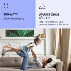 Wonderwall Air Art Smart Infrarotheizung Grüne Linie 120x30cm 350W 12 Wonderwall Air Art Smart Infrarotheizung Grüne Linie 120x30cm 350W -Klarstein 10037845 de 0005 logo