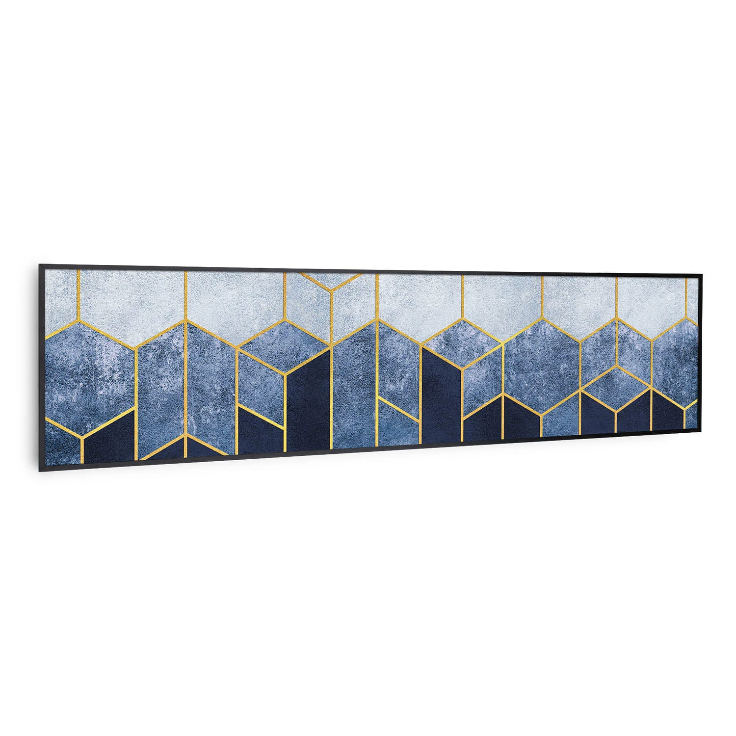 Wonderwall Air Art Smart Infrarotheizung Blaue Linie 120x30cm 350W 1 Wonderwall Air Art Smart Infrarotheizung Blaue Linie 120x30cm 350W
