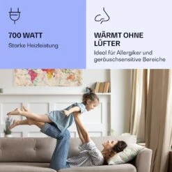 Wonderwall Air Art Smart Infrarotheizung Farbige Karte 120x60cm 700W -Klarstein 10037882 de 0005 logo