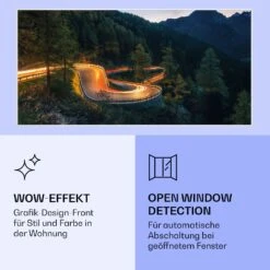 Wonderwall Air Art Smart Infrarotheizung Bergstraße 120x60cm 700W 13 Wonderwall Air Art Smart Infrarotheizung Bergstraße 120x60cm 700W -Klarstein 10037902 de 0006 logo