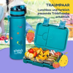 Schmatzfatz Junior Lunchbox 6 Fächer 21,3 X 15 X 4,5 Cm (BxHxT) -Klarstein 10037944 de 0007 usp