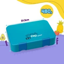 Schmatzfatz Junior Lunchbox 6 Fächer 21,3 X 15 X 4,5 Cm (BxHxT) -Klarstein 10037944 de 0008 usp