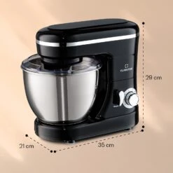 Bella Mini Rührmaschine 1200 W 6 Stufen 4 Liter Edelstahl Pulsfunktion 11 Bella Mini Rührmaschine 1200 W 6 Stufen 4 Liter Edelstahl Pulsfunktion -Klarstein 10037980 yy 0006 logo