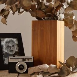 Utensilienhalter Quadratisch 12 X 23 X 12 Cm (BxHxT) Bambus 10 Utensilienhalter Quadratisch 12 X 23 X 12 Cm (BxHxT) Bambus -Klarstein 10038051 yy 0004 logo