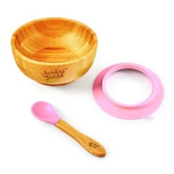 Kindergeschirr Mit Bambusschale Und Löffel 400 Ml Inkl. Saugnapf Ø: 13,7 Cm 10 Kindergeschirr Mit Bambusschale Und Löffel 400 Ml Inkl. Saugnapf Ø: 13,7 Cm -Klarstein 10038085 yy 0005 logo