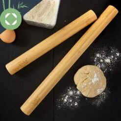 Teigroller 2er-Set 100 % Bambus 30/40 X 3,3 Cm (LxØ) Glatt Bambus 8 Teigroller 2er-Set 100 % Bambus 30/40 X 3,3 Cm (LxØ) Glatt Bambus -Klarstein 10038123 yy 0004 logo