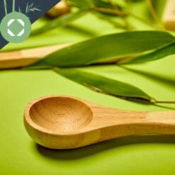 Messlöffel-Set Back- Und Kochbesteck Ideales Abmessen 5er-Set Bambus 12 Messlöffel-Set Back- Und Kochbesteck Ideales Abmessen 5er-Set Bambus -Klarstein 10038313 yy 0006 logo