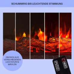 Studio Light & Fire 3 Smart Kamin 1000/2000W MDF WiFi-Steuerung 15 Studio Light & Fire 3 Smart Kamin 1000/2000W MDF WiFi-Steuerung -Klarstein 10038384 de 0008 usp