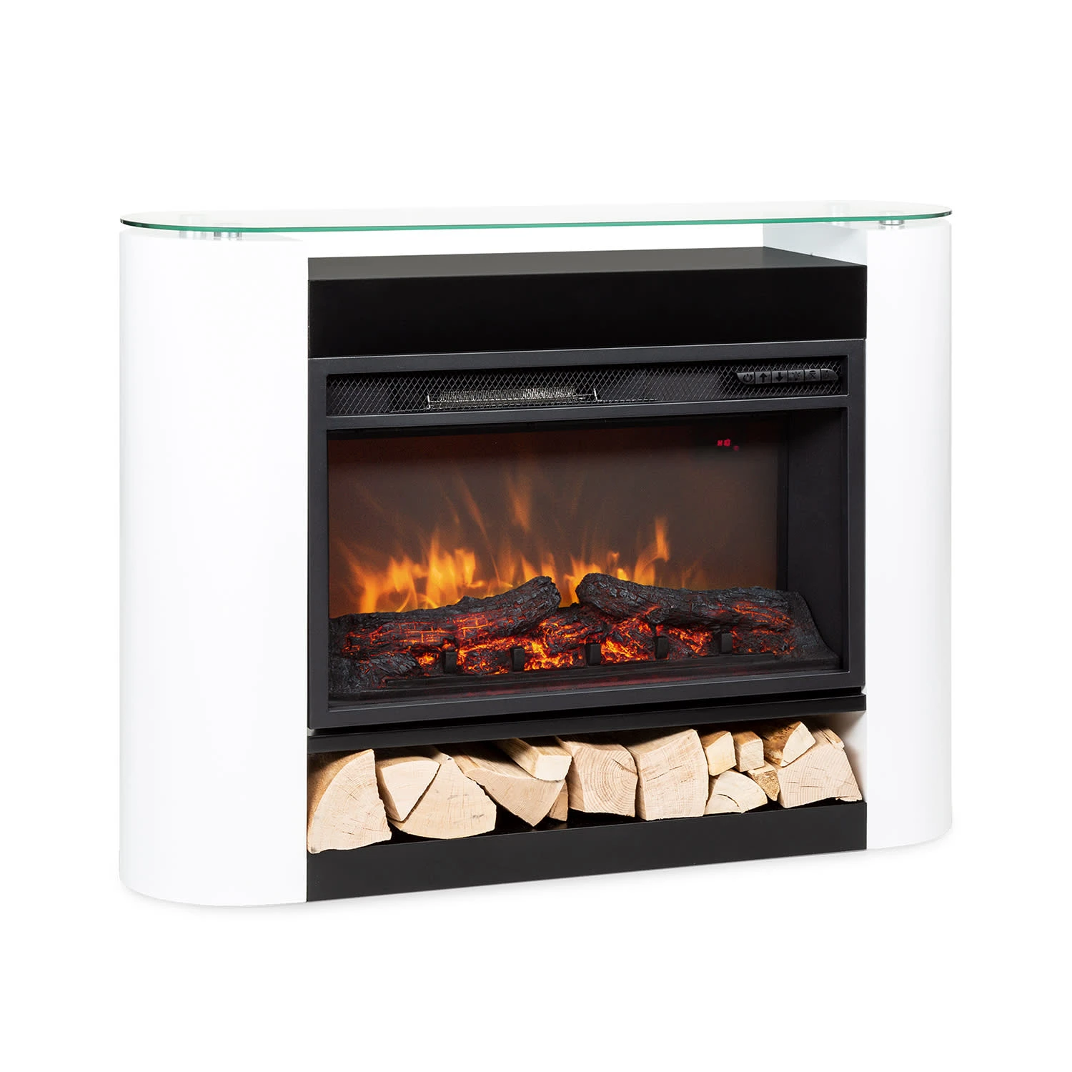 Studio 10 Arc Elektrokamin 1800 W LED-Flammen Heizlüfter Fernbedienung 1 Studio 10 Arc Elektrokamin 1800 W LED-Flammen Heizlüfter Fernbedienung