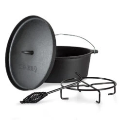 Galloway Dutch Oven 12.0 BBQ-Topf Gusseisen Größe XL / 12 Qt