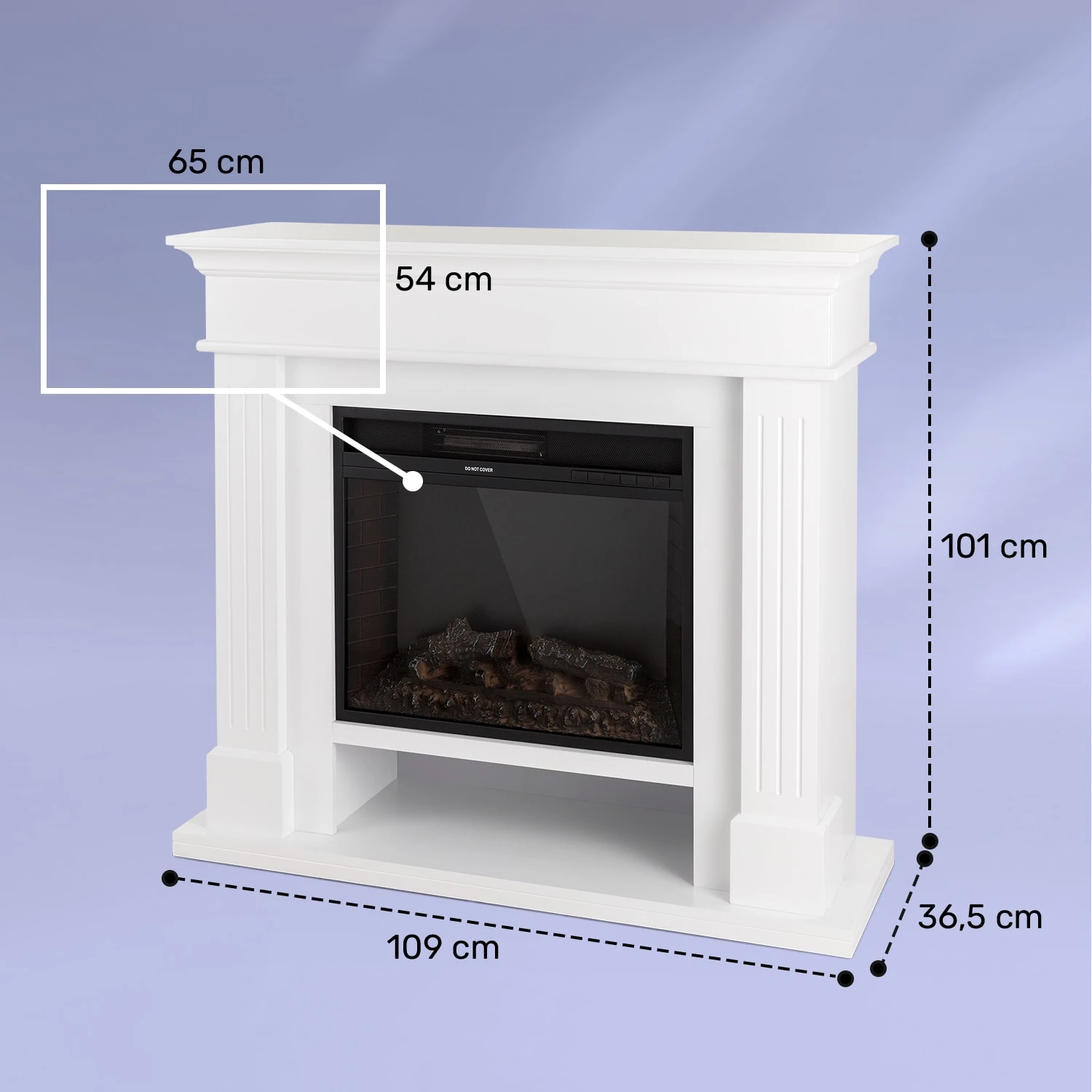 Las Pilas Elektrokamin Heizlüfter 900/1800W Wochentimer Fernbedienung 8 Las Pilas Elektrokamin Heizlüfter 900/1800W Wochentimer Fernbedienung – Bild 8