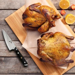 Alpha-Royal Japanese Serie 4,5" Honesuki Messer Damaszener-Stahl -Klarstein 10038992 de 0004 logo