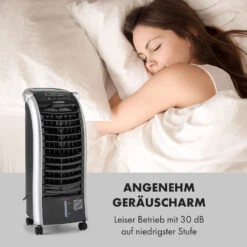 Maxfresh Ventilator Luftkühler 4-in-1-Funktion 6L-Tank 55W Timer -Klarstein 10039394 de 0006 logo